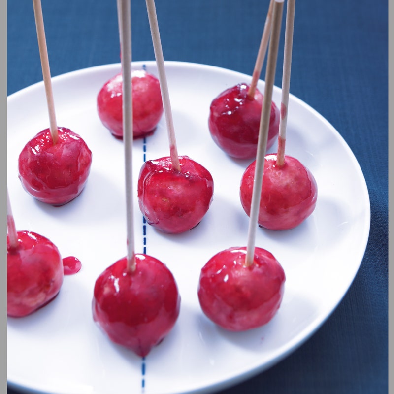 Cake pops aux griottes