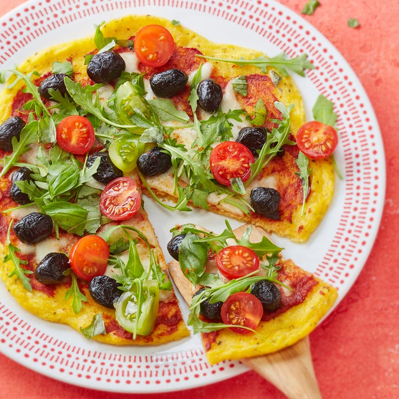 Polenta-Pizza