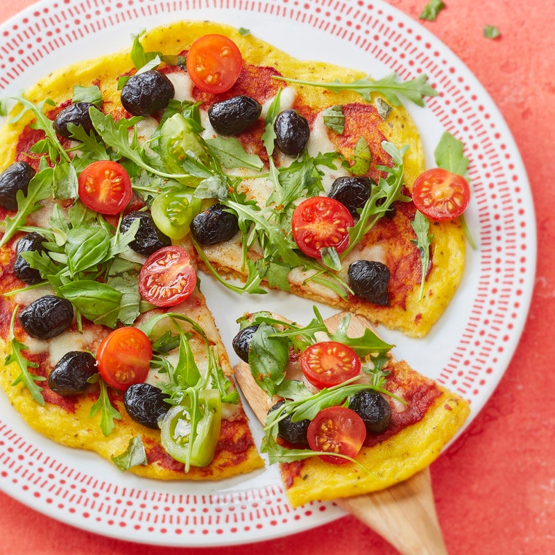 Polenta-Pizza