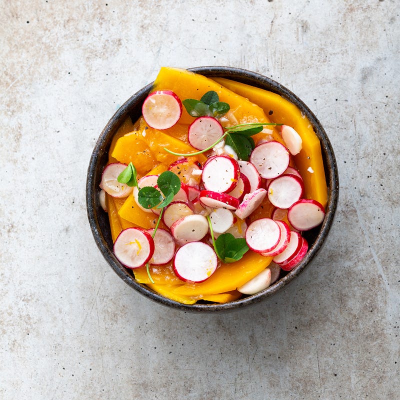 Photo de/du Salade aigre-douce au potiron par WW