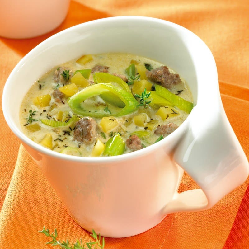 Photo de Soupe de poireaux au fromage prise par WW