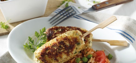 Cevapcici et riz aux légumes