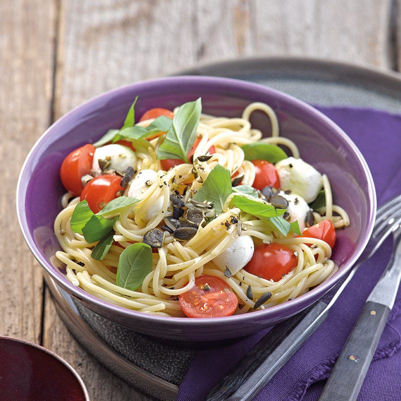 Spaghetti alla Caprese