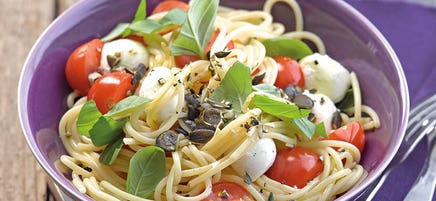 Spaghetti alla Caprese