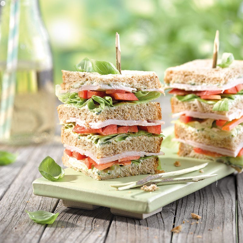 Mini-Pesto-Toast-Spiesse / Mini-Pesto-Toast-Spieße