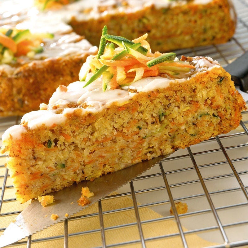 Zucchini-Rüebli-Kuchen
