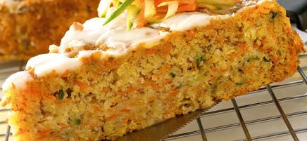 Gâteau de carottes aux courgettes