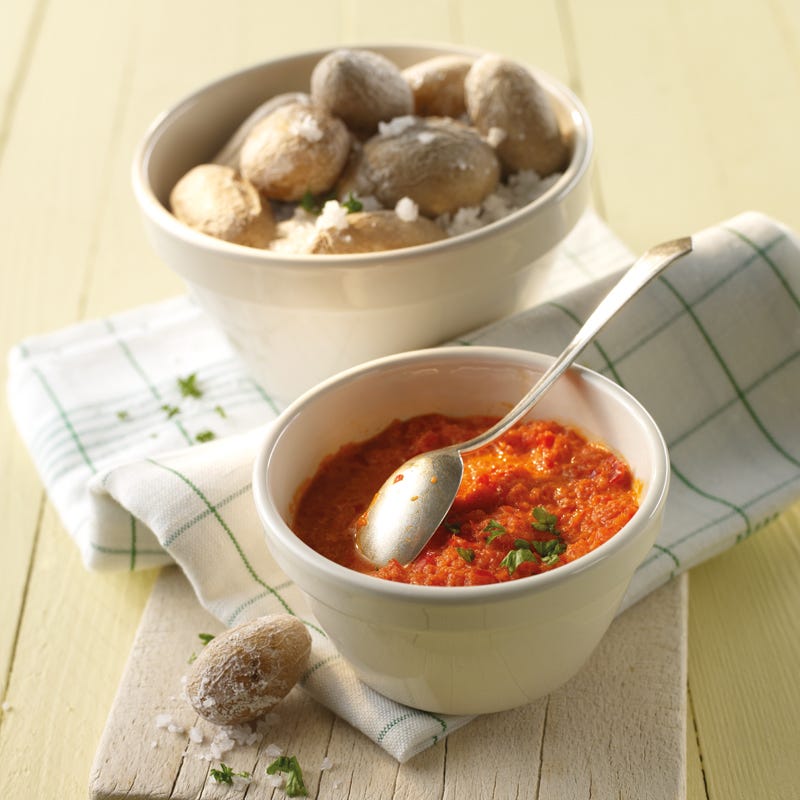 Kanarische Kartoffeln mit Mojo