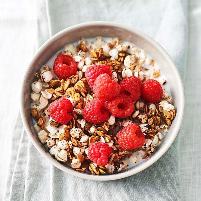 Buckwheat, spelt and pepita granola