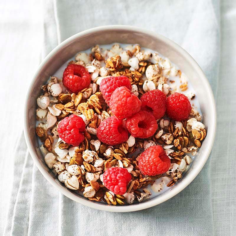 Buckwheat, spelt and pepita granola