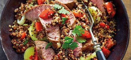 Quinoa à l'agneau