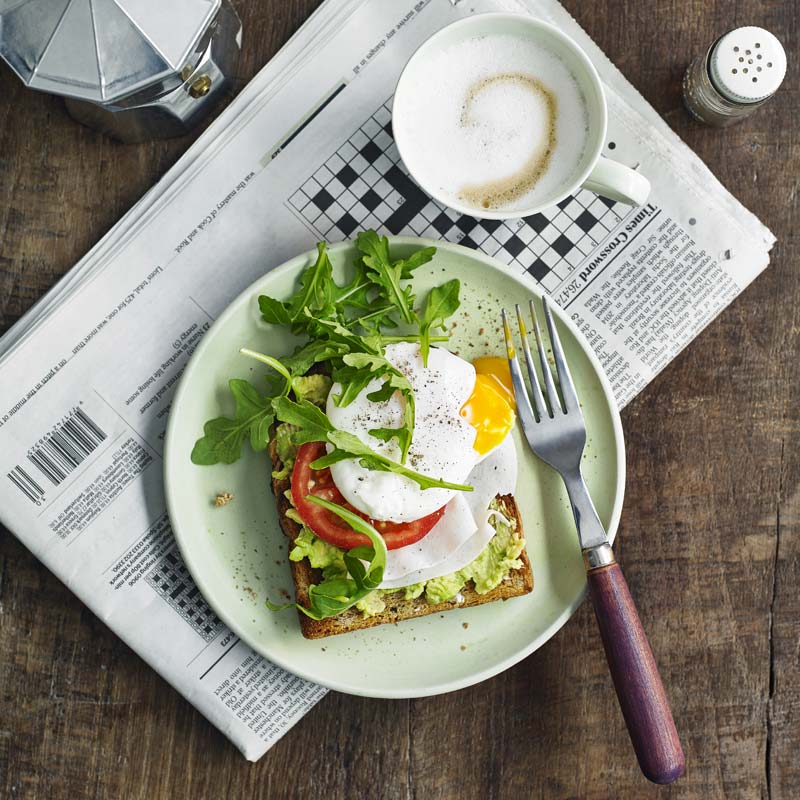 ViktVäktarna - Mackor med avokado, kalkon och pocherat ägg