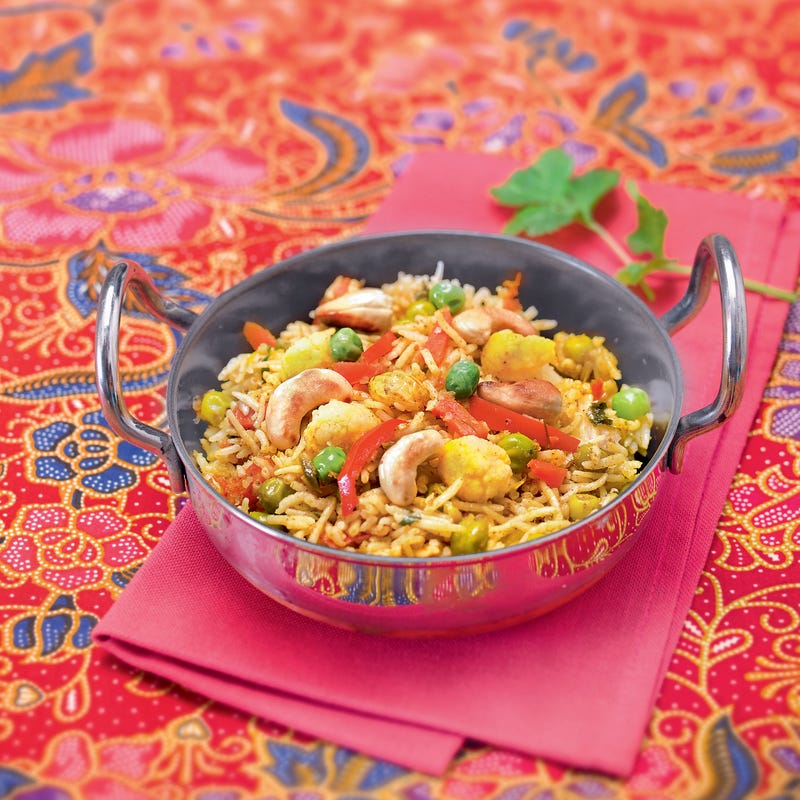 Riz biryani aux légumes