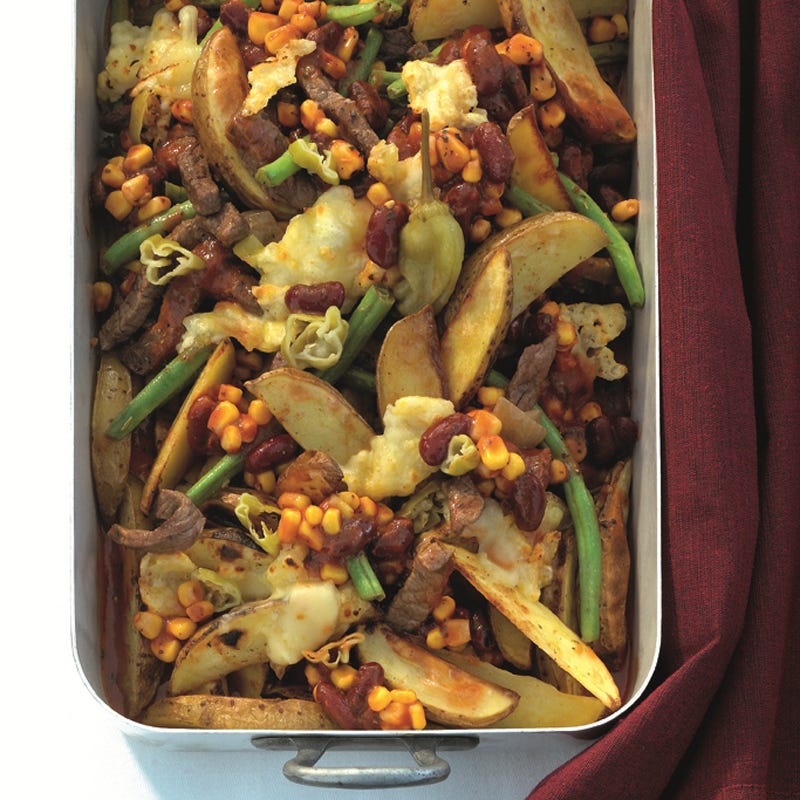 Kartoffelauflauf Tex Mex