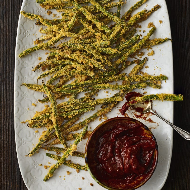 Photo of Crispy green bean 'fries' by WW