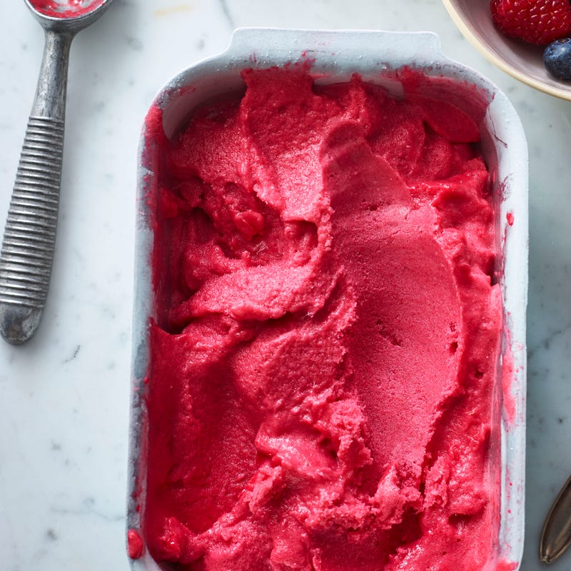 Photo of Raspberry & elderflower sorbet by WW