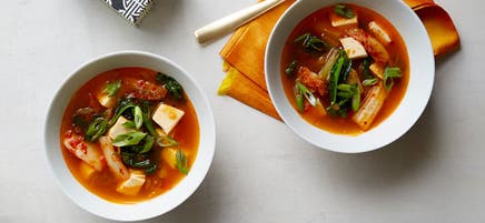 Soupe au kimchi