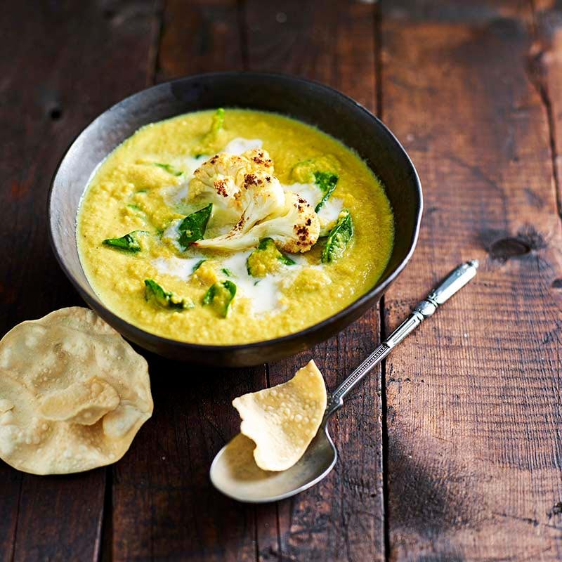 Photo of Spiced cauliflower and lentil soup by WW