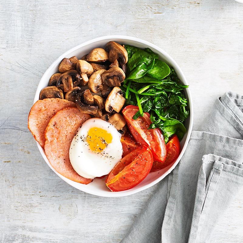 Healthy breafast bowl