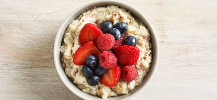 Date and coconut quinoa porridge