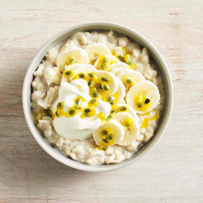 Tropical almond porridge