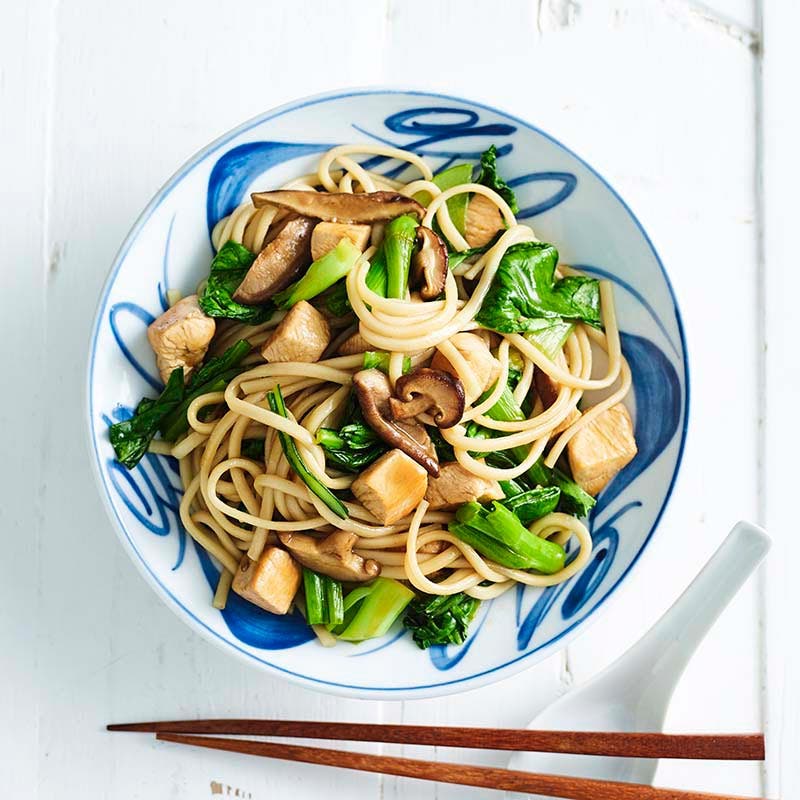 Chicken yaki udon