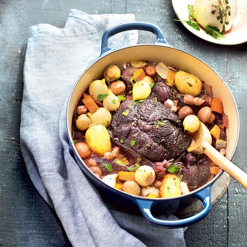 Photo de/du Bourguignon et pommes de terre à l'étouffée par WW