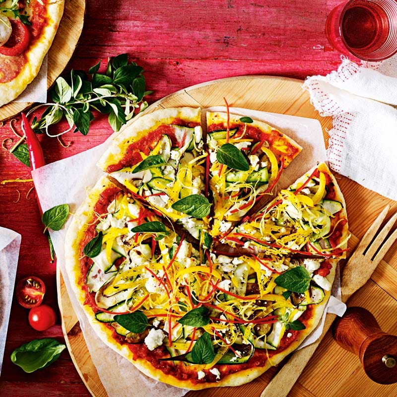 ViktVäktarna - Snabb ricotta- och grönsakspizza