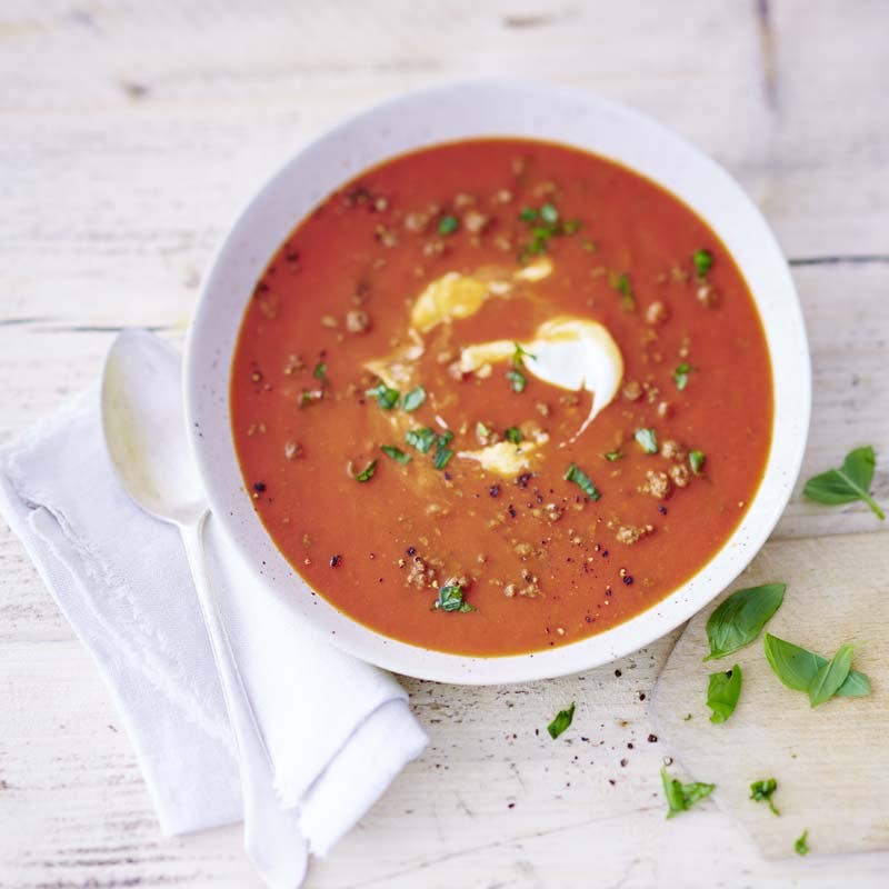 ViktVäktarna - Tomatsoppa med köttfärs