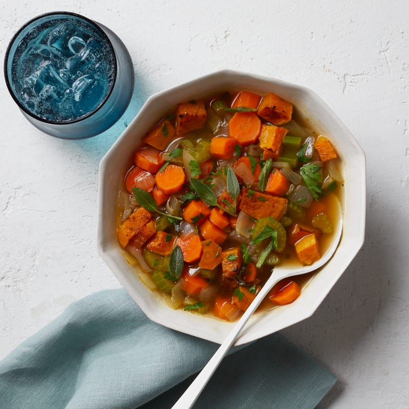 Photo of Kale and roasted butternut squash soup by WW