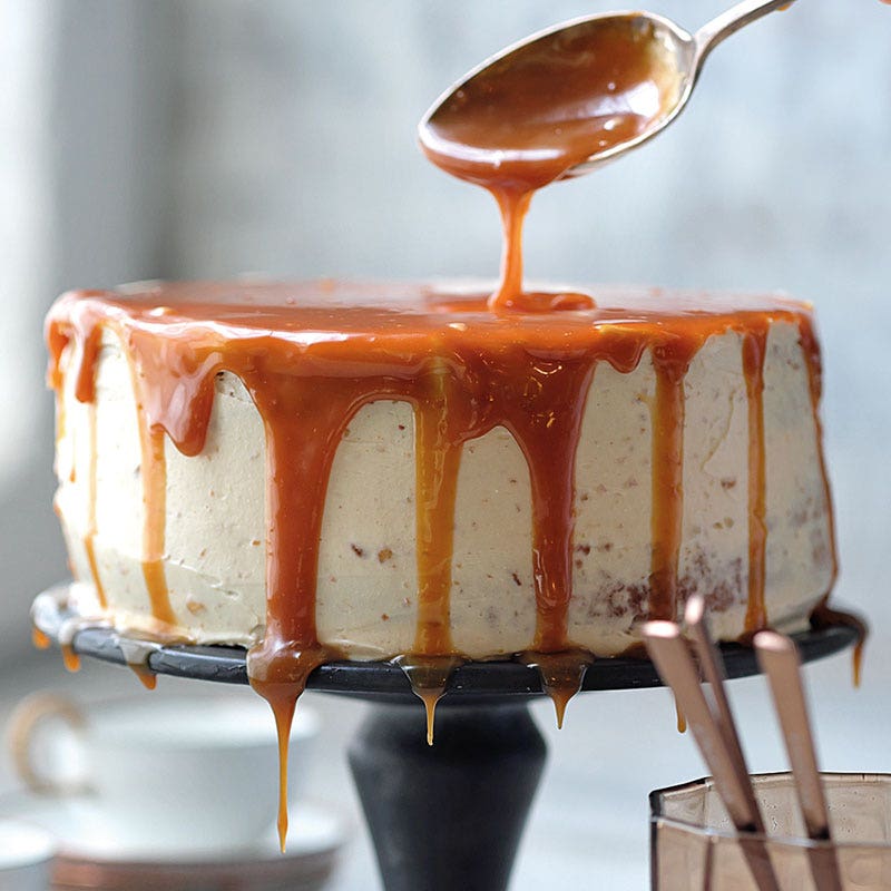 Drip-Drop-Cake mit gesalzenem Karamell