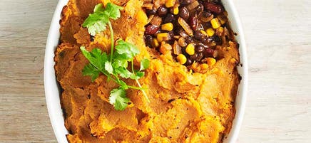Mexican vegetable cottage pie