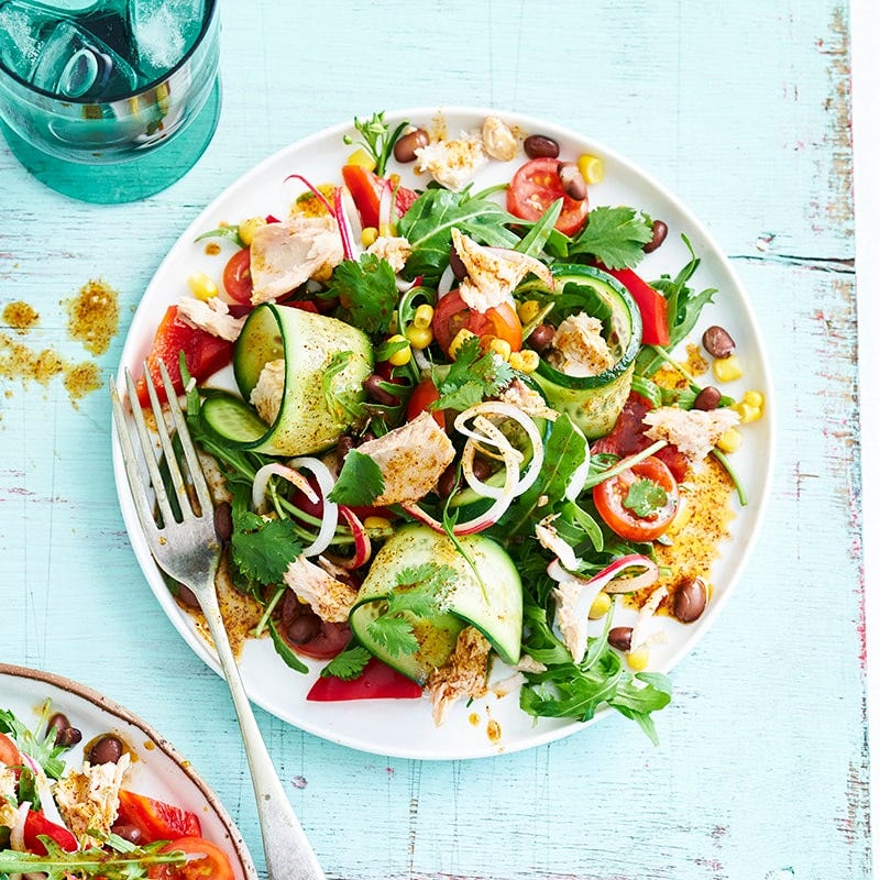 Photo of Tuna, black bean and corn salad by WW