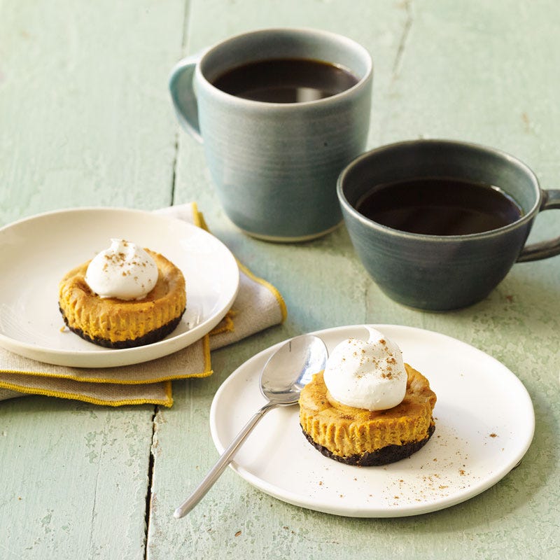 Photo of Mini pumpkin pie cheesecakes by WW