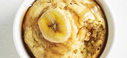 Banana and ginger puddings