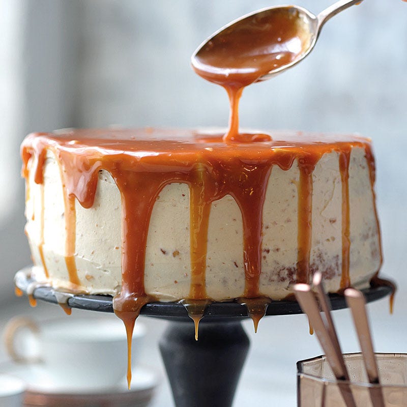 Drip-Drop-Cake mit gesalzenem Karamell