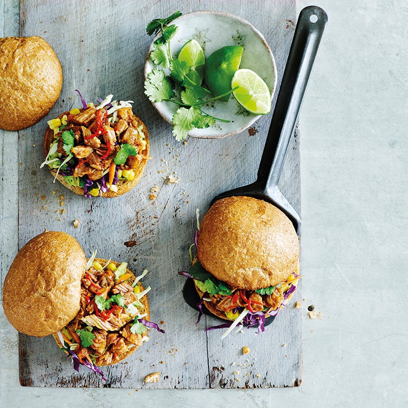 Foto van Pulled pork burger door WW