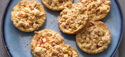 Biscuits crumble à la pomme
