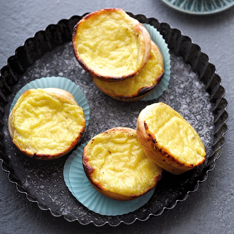 Puddingtörtchen nach portugiesischer Art