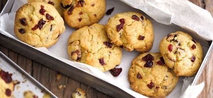 Softcookies mit Cranberry