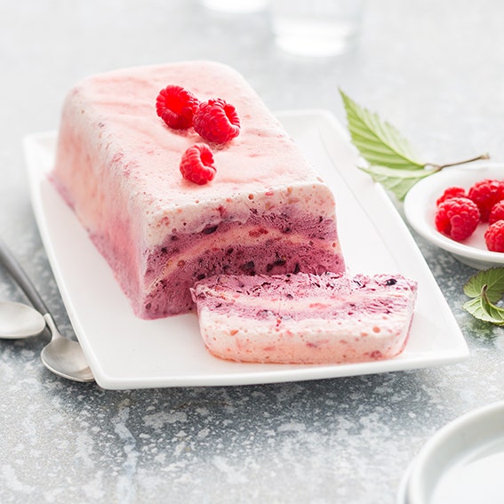 Semifreddo aux fruits rouges