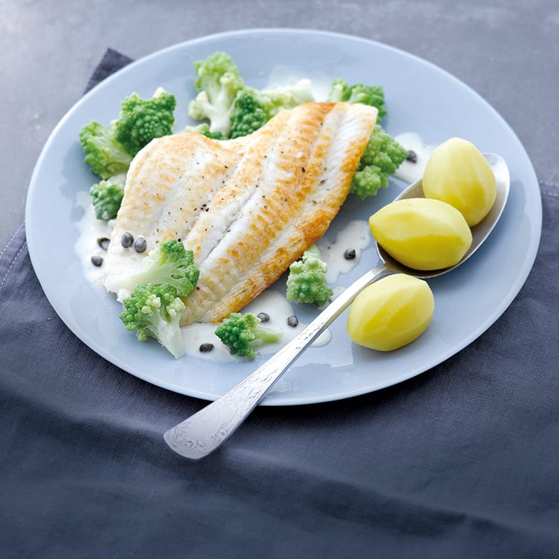Foto van Scholfilets met citroen-kappertjessaus door WW