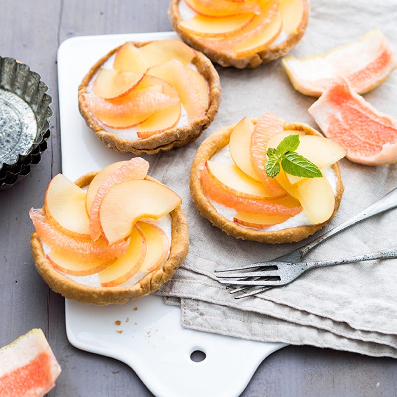 Tartelettes à la fleur d’oranger