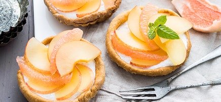Tartelettes à la fleur d’oranger