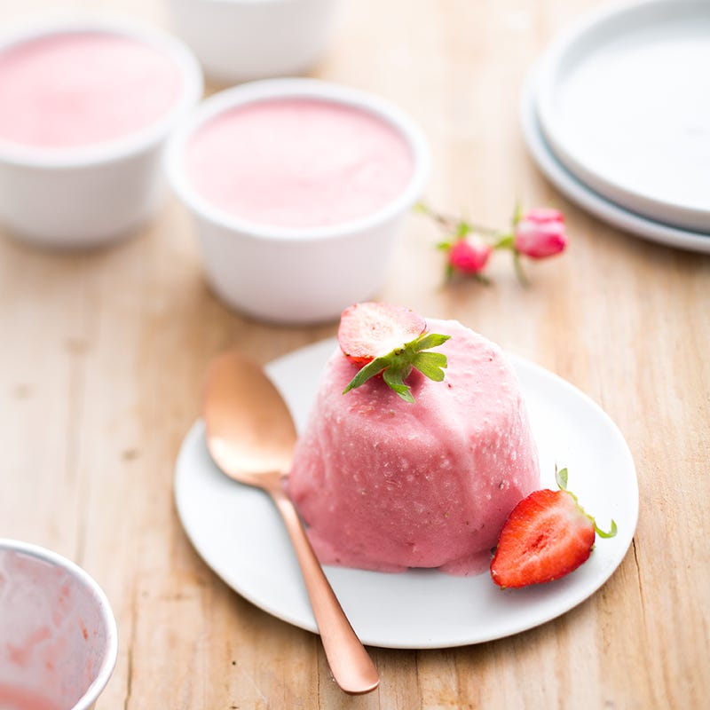 Parfait oriental à la rose
