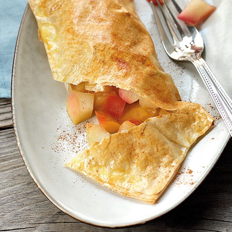 Leichte Apfeltaschen