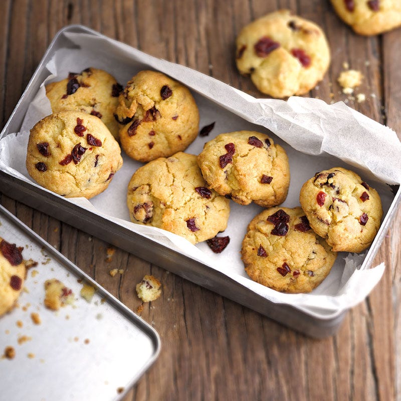 Softcookies mit Cranberry