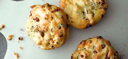 Schinken-Muffins mit Bärlauch