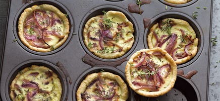 Kleine Zwiebelküchlein