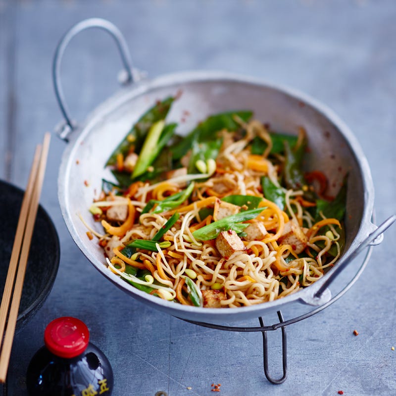 Gebratene Tofunudeln